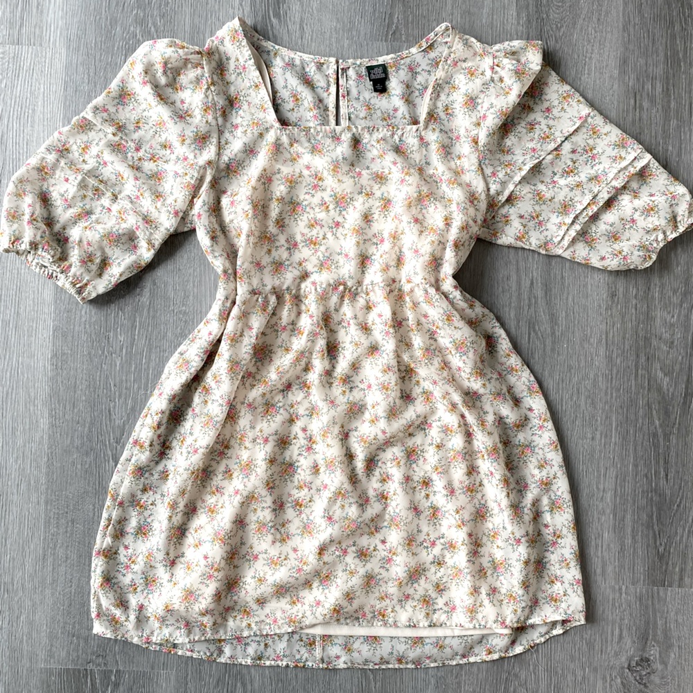 Loose Fitting Floral Dress